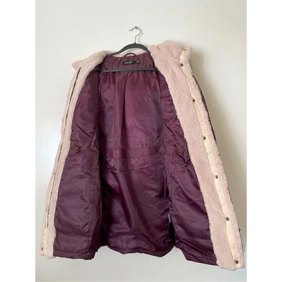 Women’s  Ralf Lauren faux shearling lined down feather coat size XS and S , NWT - Picture 5 of 16